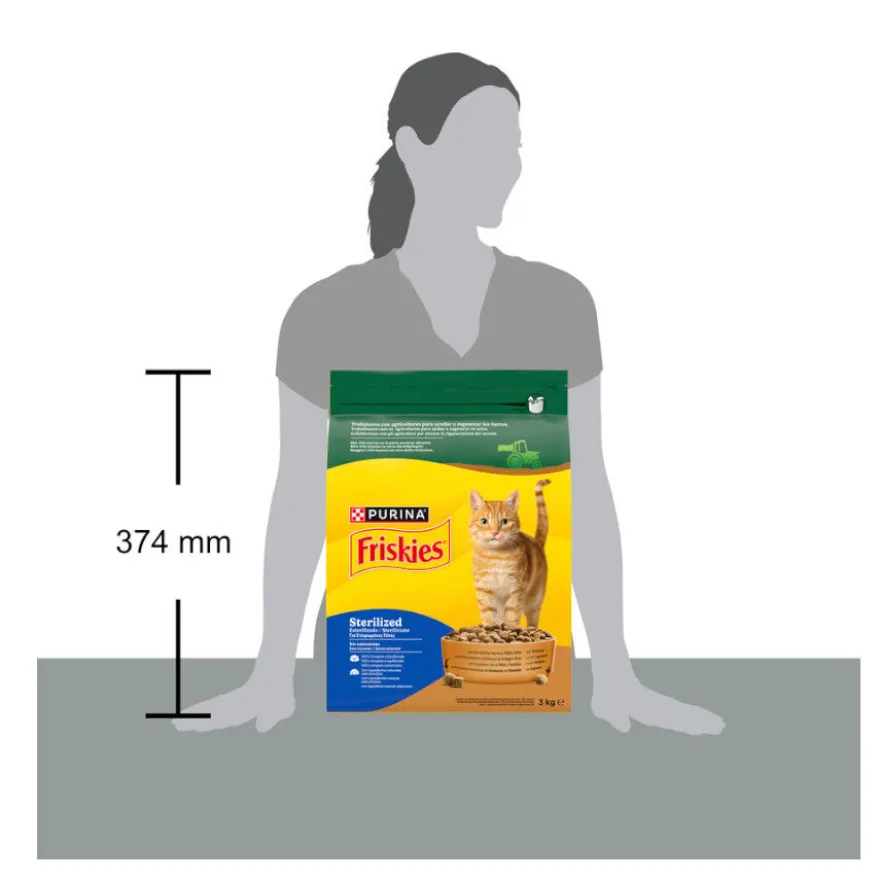Friskies peru e legumes para Gatos Esterilizados