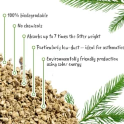 Golden Grey Pine Clumping Cat Litter