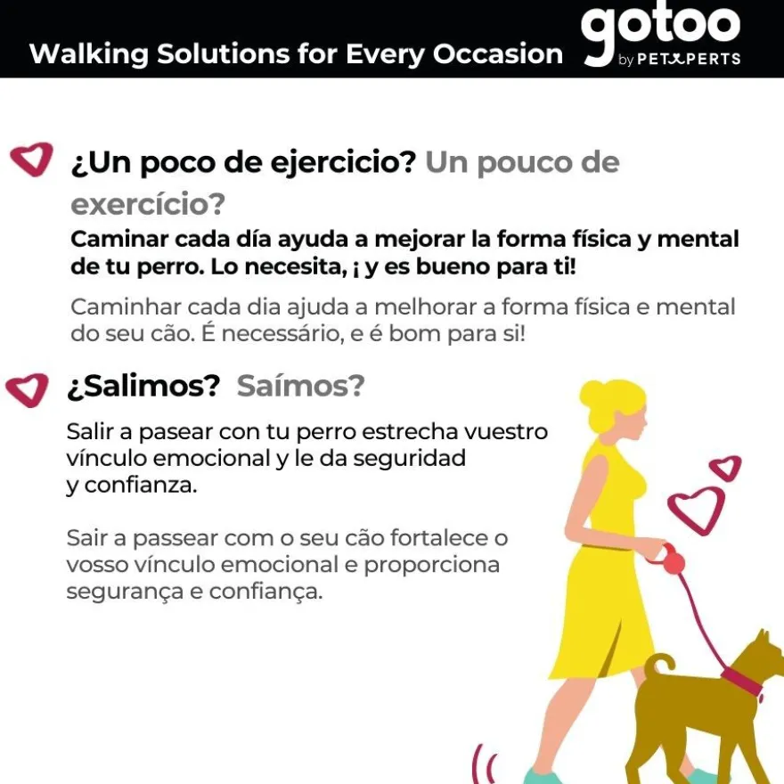 Gotoo Peitoral tecido estampado colorido para cães