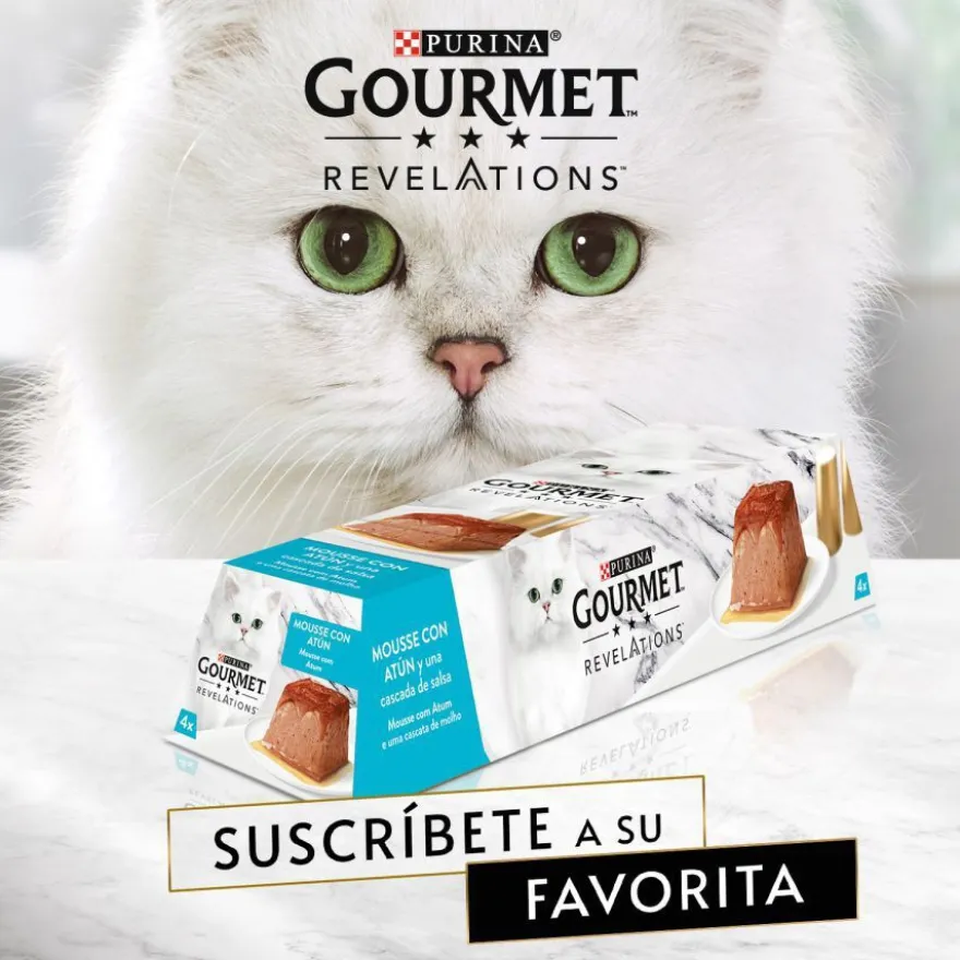 Gourmet Revelations Mousse de atum para gatos