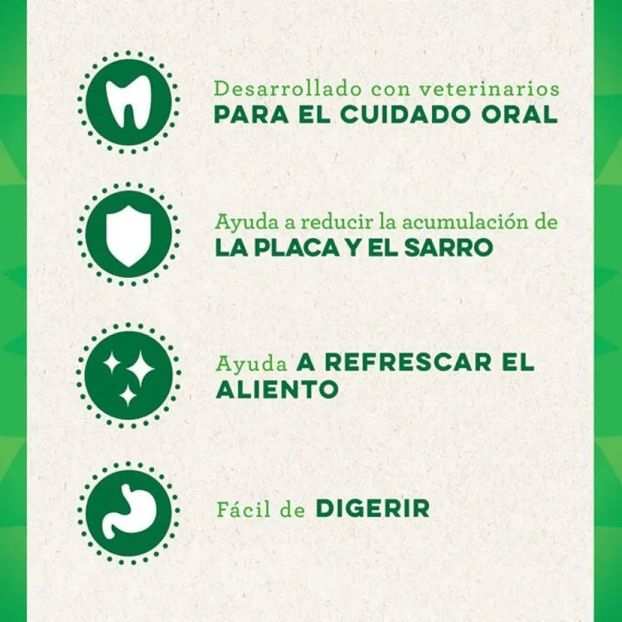 Greenies Snacks Dentais 100% natural para cães grandes