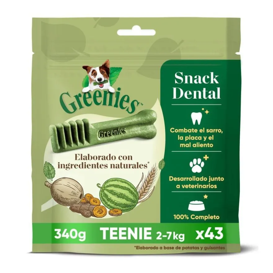 Greenies Snacks Dentários Naturais Teenie para cães Toy
