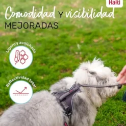 Halti Peitoral Anatómico Cinza para cães pequenos