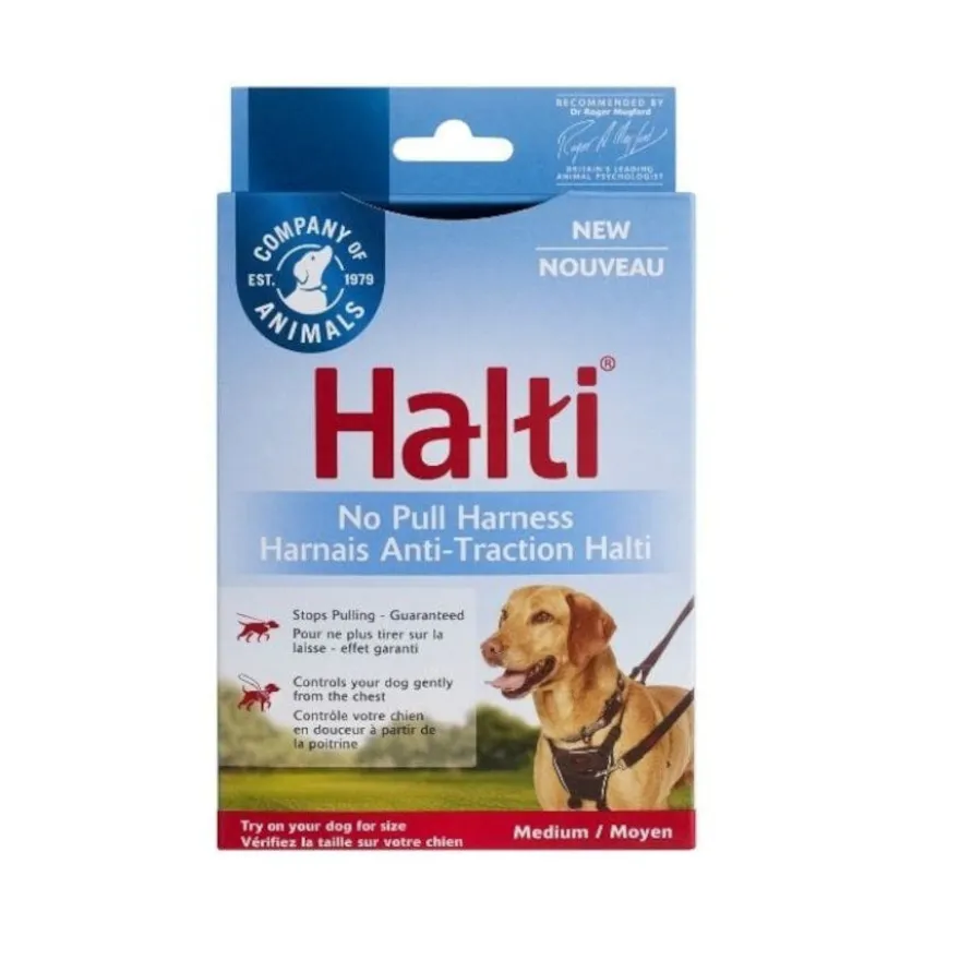 Halti Peitoral Anti-puxão Pequeno para Cães