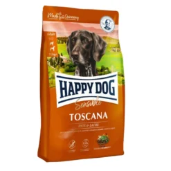 Happy Dog Adult Sensible Toscana Pato e Salmão ração