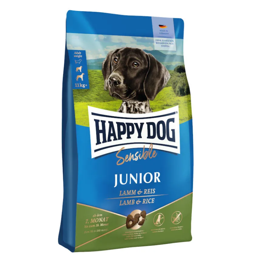 Happy Dog Junior Cordeiro e Arroz ração