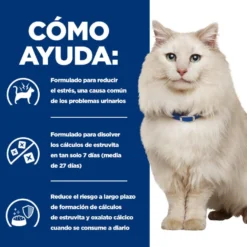 Hill's Prescription Diet c/d Cuidado Urinario Stress Guisado de Atum lata para gatos