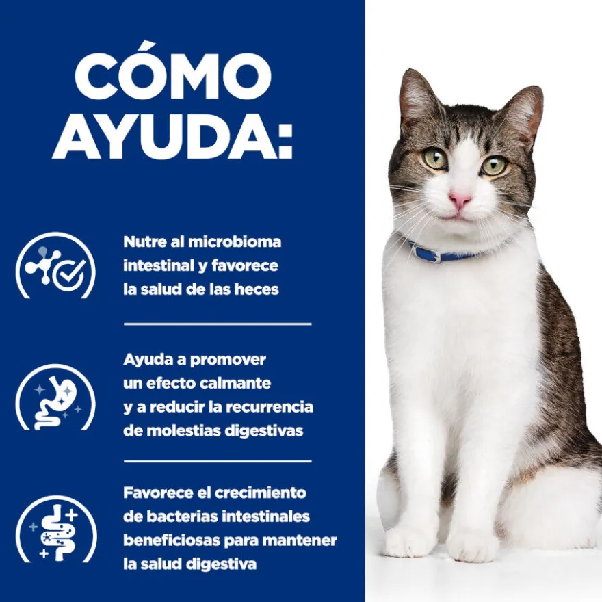 Hill’s Prescription Diet Gastrointestinal Biome Stress para gatos