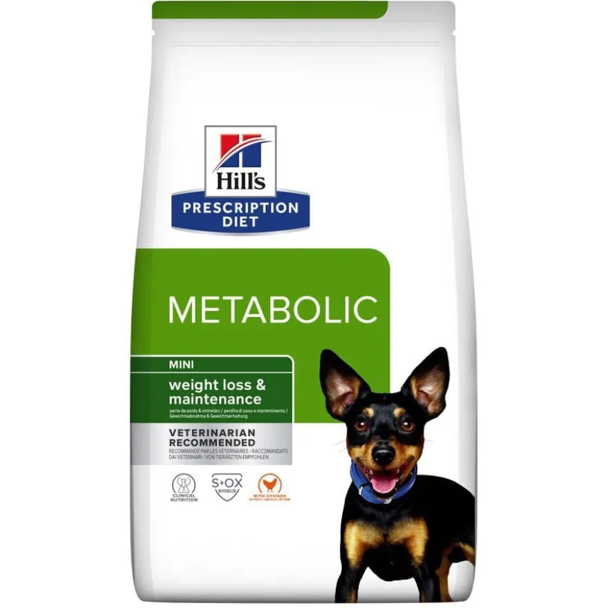 Hill's Prescription Diet Metabolic Mini Weight Loss ração para cães
