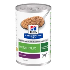 Hill's Prescription Diet Metabolic Lata de carne e vegetais para cães