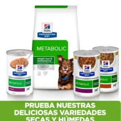 Hill's Prescription Diet Metabolic Lata de carne e vegetais para cães