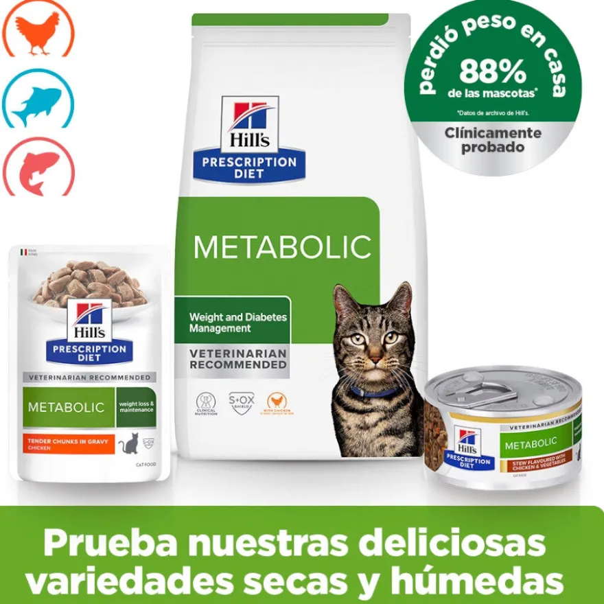 Hill's Prescription Diet Metabolic ração para gatos