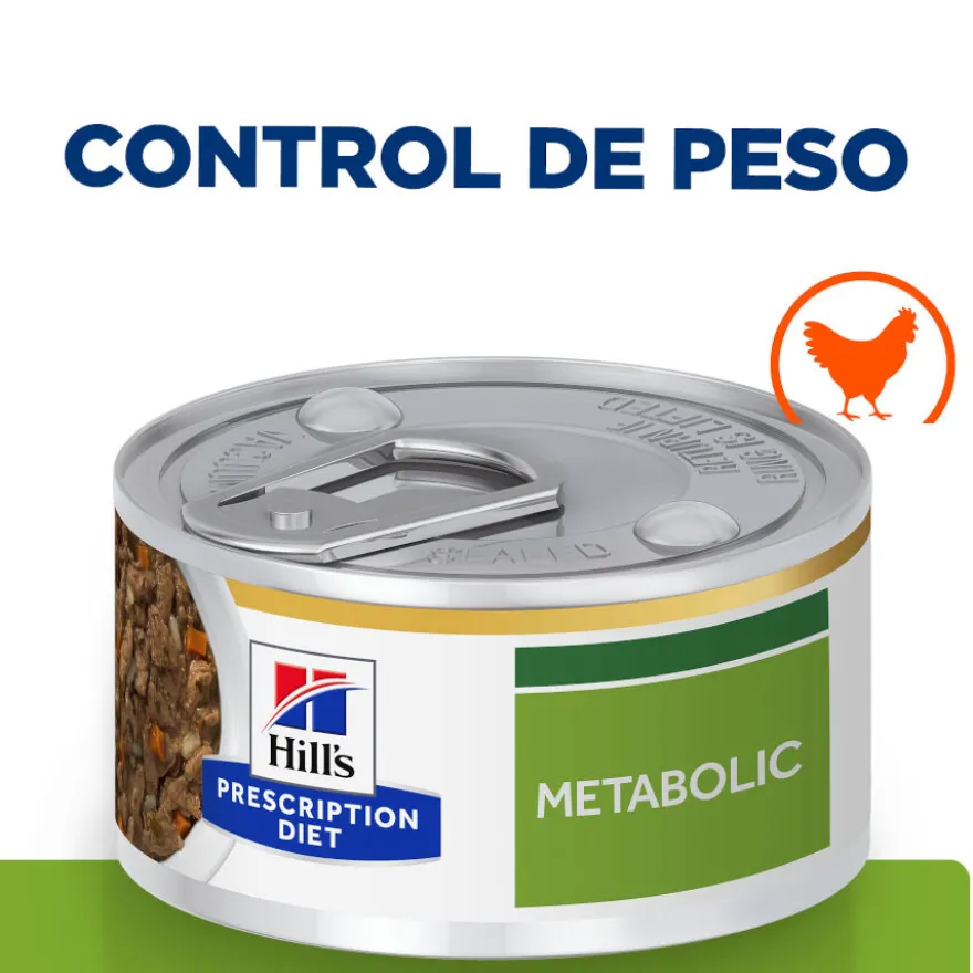 Hill's Prescription Diet Metabolic Guisado de Frango e Legumes lata para gatos