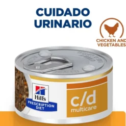 Hill's Prescription Diet Urinary Care Guisado de Frango e Legumes lata para cães