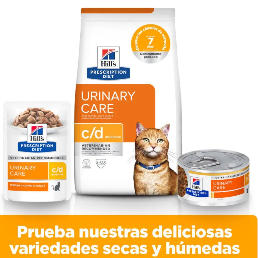 Hill's Prescription Diet Urinary Care c/d Ração de frango para gatos