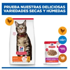 Hill's Science Plan Adult Comida húmida de vitela em saqueta para gatos