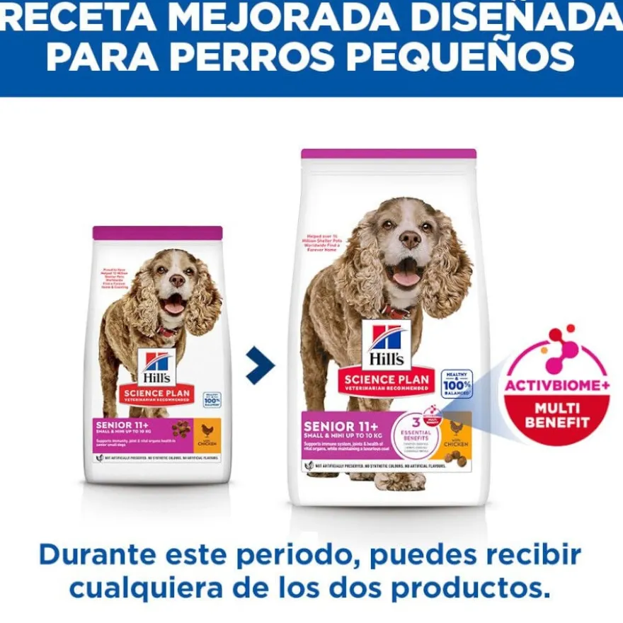 Hill's Science Plan Senior Small & Mini Ração para cães séniores de raças pequenas e mini
