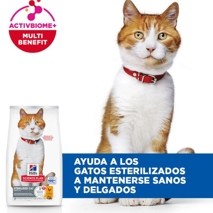 Hill's Science Plan Sterilised Ração de frango para gatos adultos esterilizados