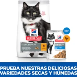 Hill's Science Plan Sterilised Mature Peixe Oceánico saqueta de molho para gatos