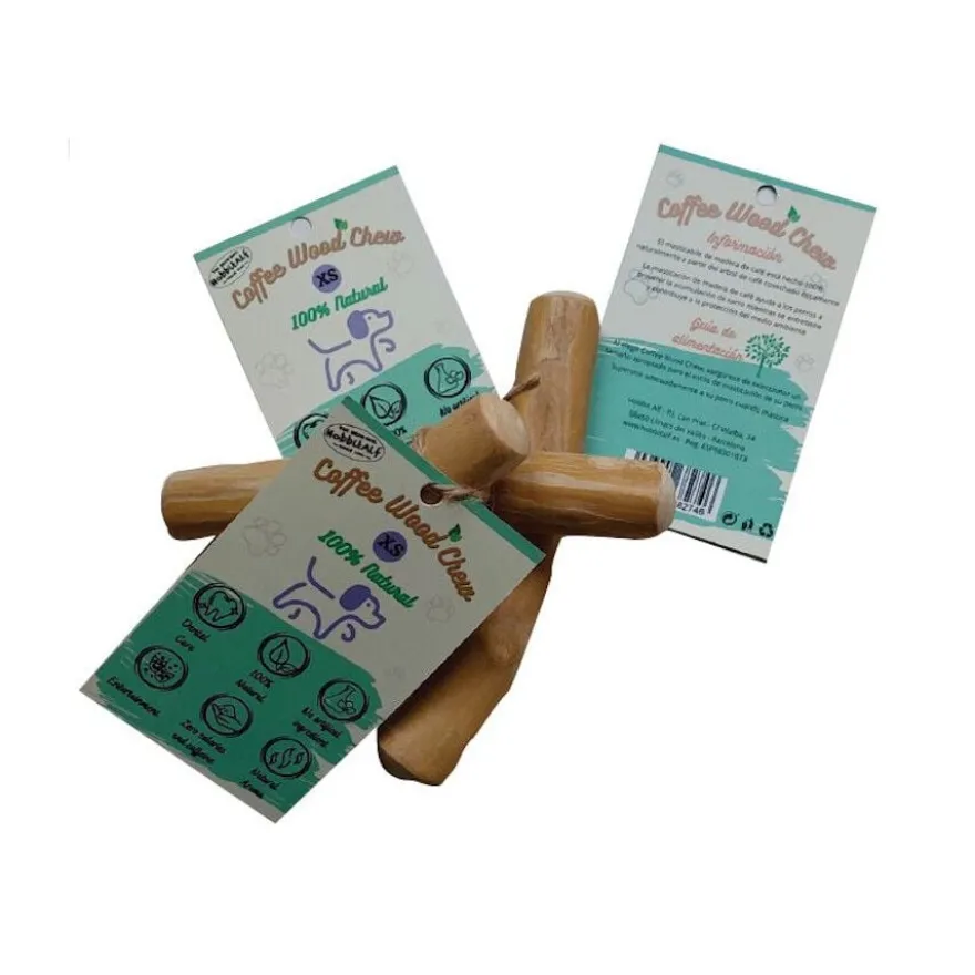Hobbitalf Sticks de madeira de café para cães