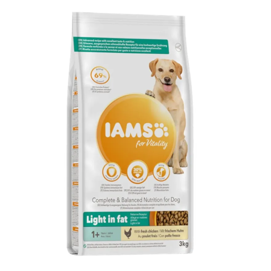 Iams For Vitality Frango ração para cães