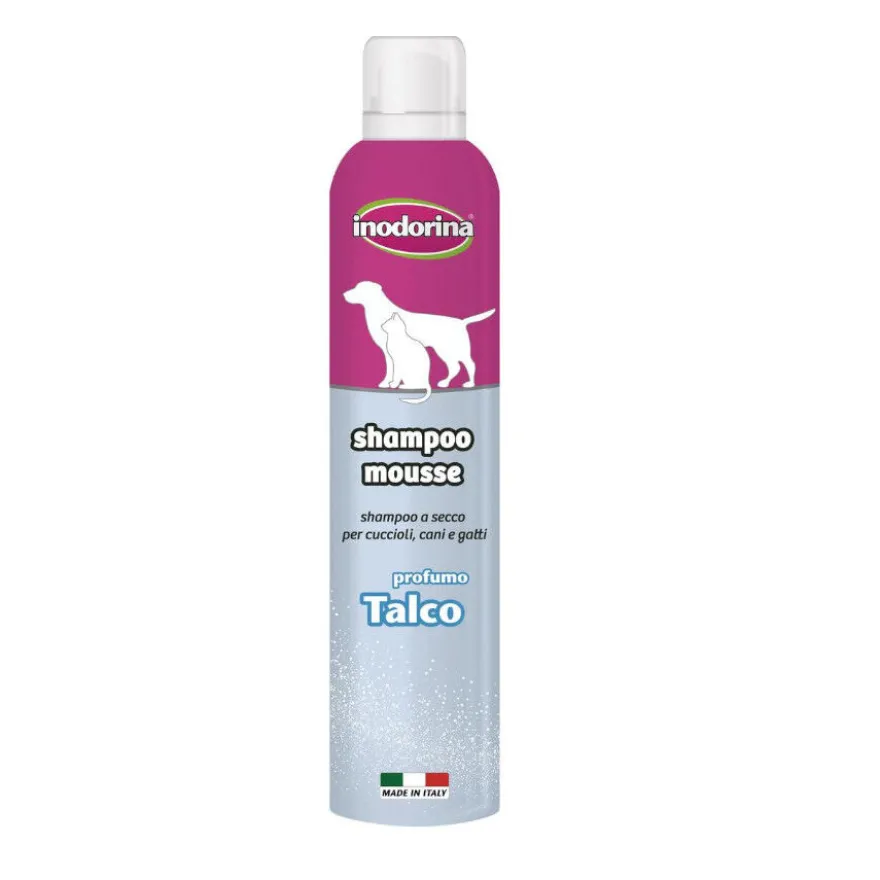 Inodorina Champô em Seco Talco para cães e gatos