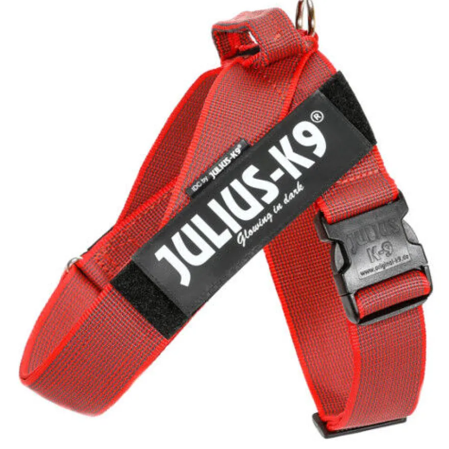 Julius K9 IDC Peitoral Vermelho para cães
