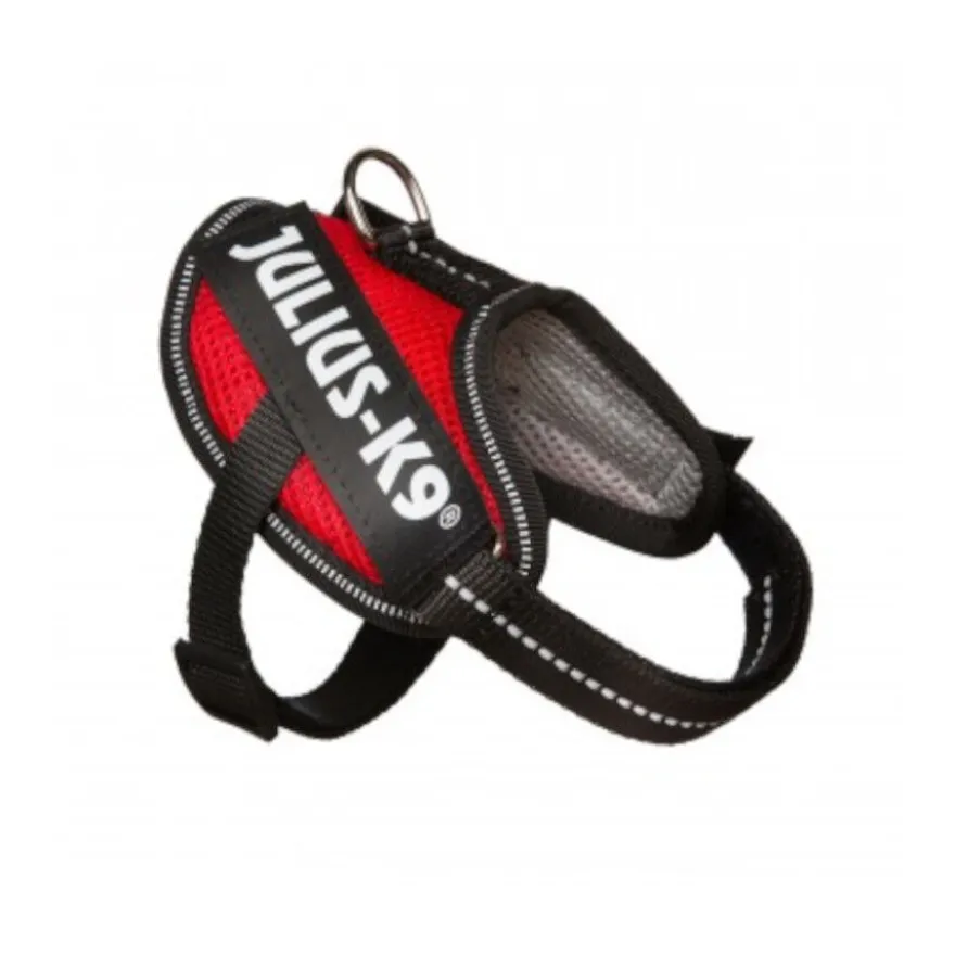 Julius K-9 IDC Powair Peitoral Vermelho para cães