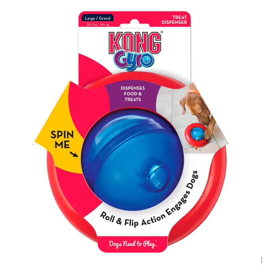 Kong Gyro porta-snacks para cães
