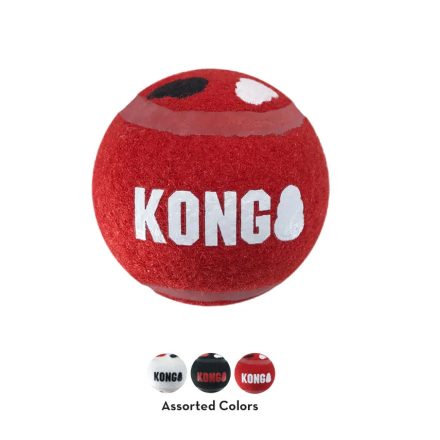 Kong Signature Sport 2-PK Bolas de ténis para cães
