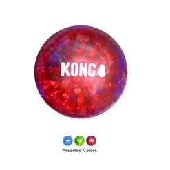 Kong Squeezz Geodz Bolas com guizo para cães
