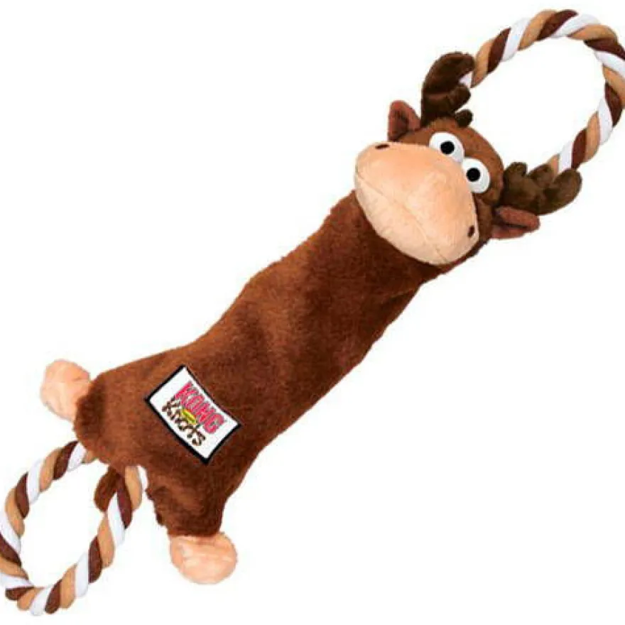 Kong Tugger Knots Alce de peluche para cães
