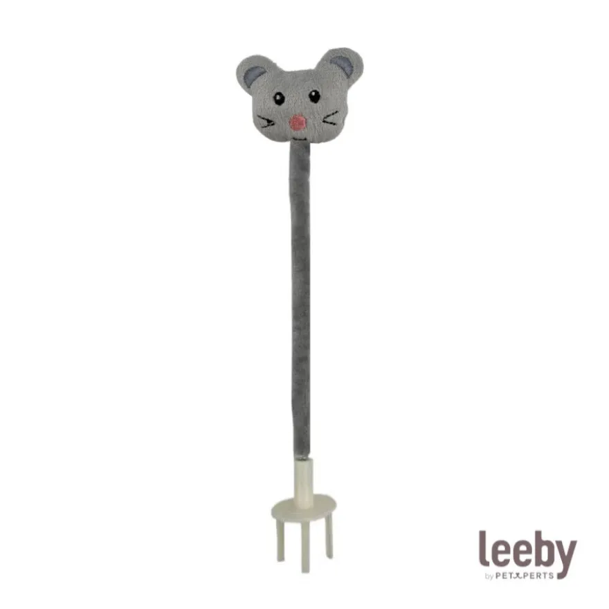 Leeby Babette Brinquedo em forma de ratinho para arranhador de gatos