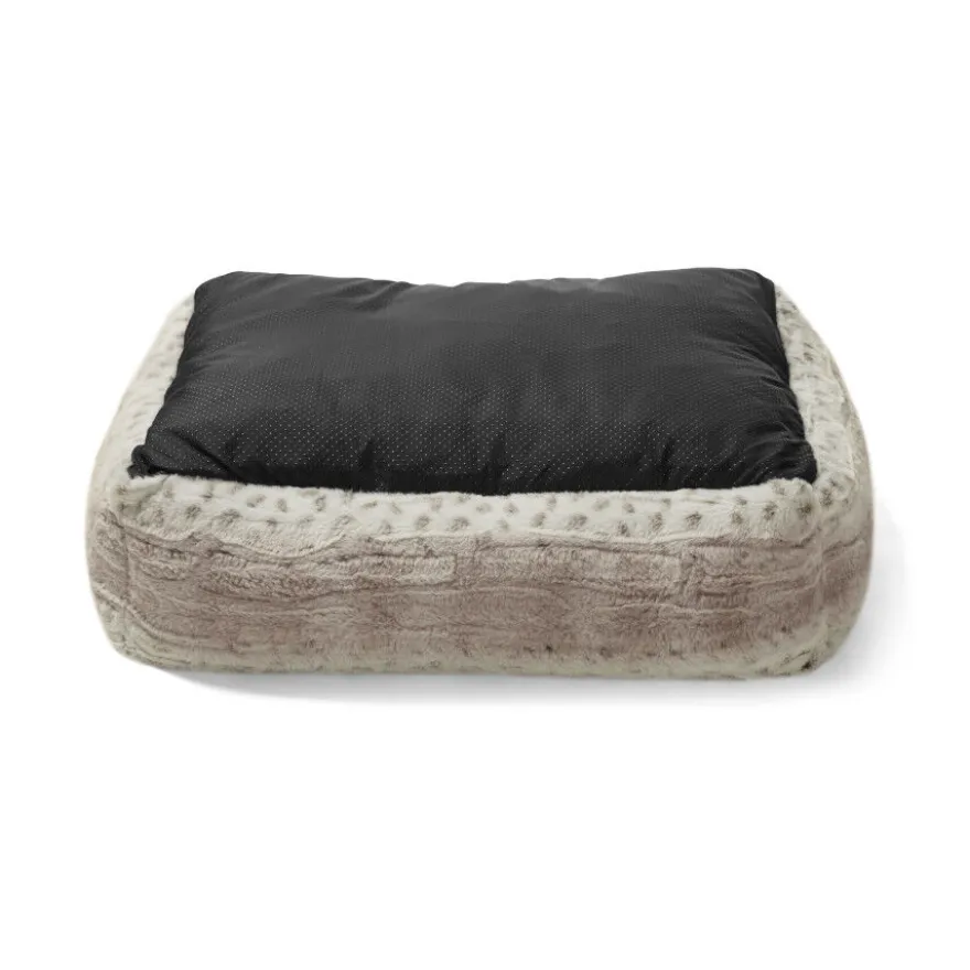 Leeby Cama antiderrapante suave para cães