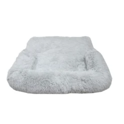 Leeby Cama Anti-Stress Cinzenta para cães