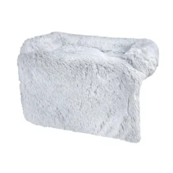 Leeby Cama Anti-Stress Cinzenta para cães