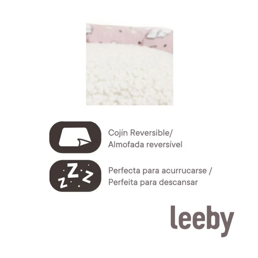 Leeby Cama Azul Claro para gatos