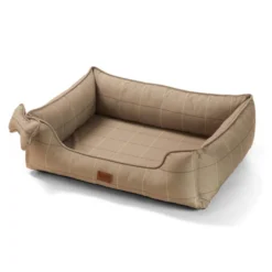 Leeby Cama tartã ortopédica para cães