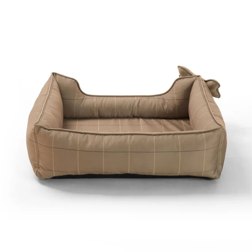 Leeby Cama tartã ortopédica para cães