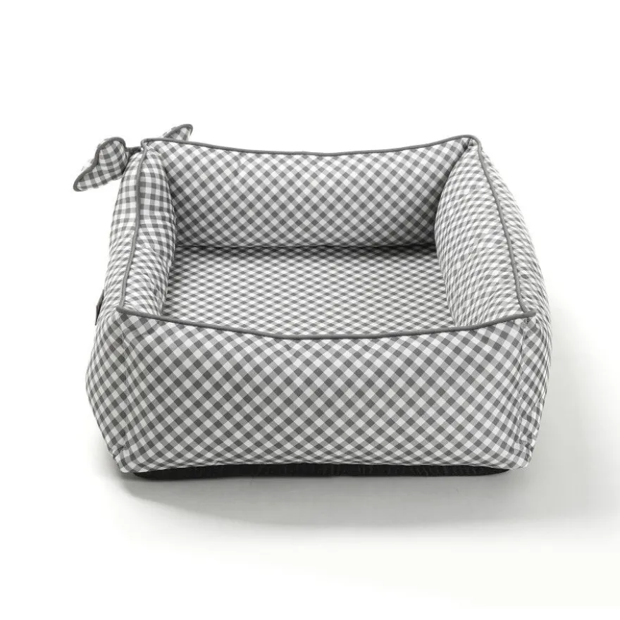 Leeby Cama vichy ortopédica para cães