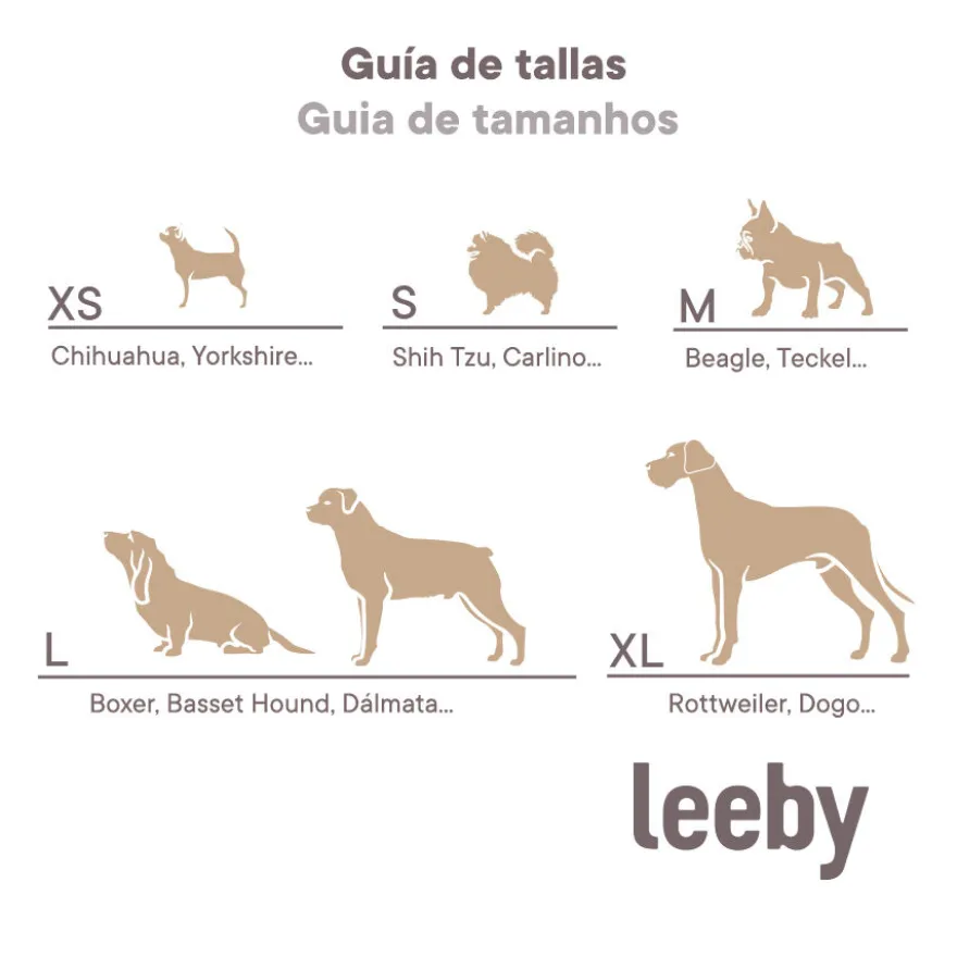 Leeby Colchão macio com estampado de patas para cães