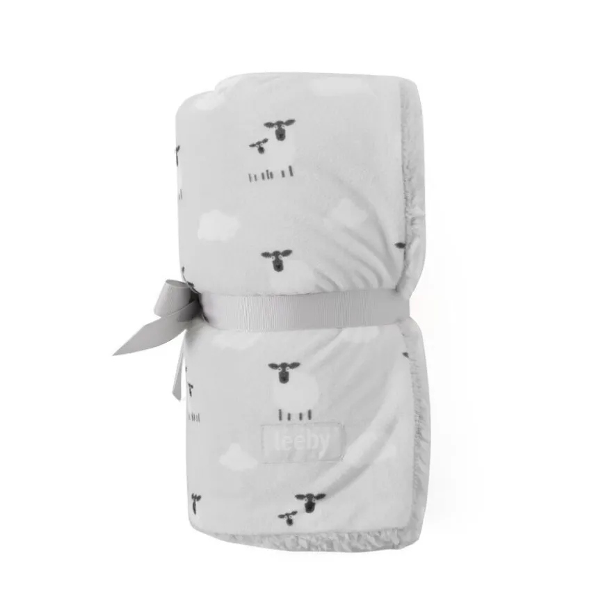 Leeby Manta com Estampado de Ovelhas para cães