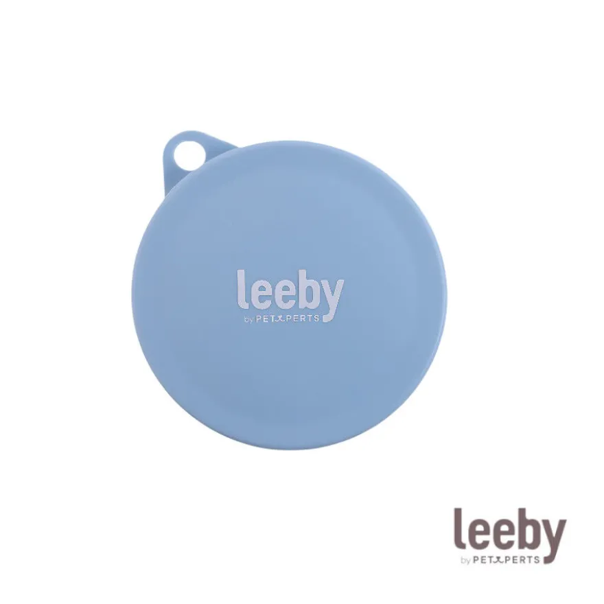 Leeby Tampa para Comedouro Azul para cães e gatos
