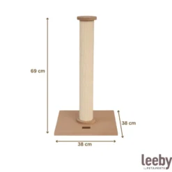 Leeby Valeria arranhador de sisal para gatos