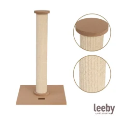 Leeby Valeria arranhador de sisal para gatos