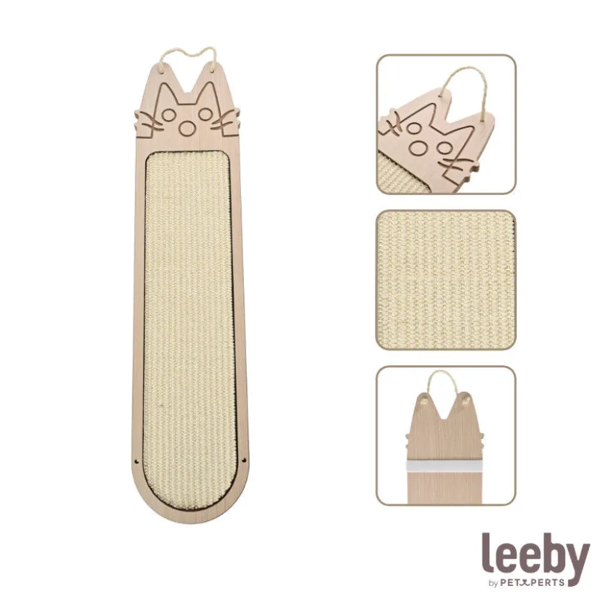 Leeby Wilki arranhador de parede para gatos