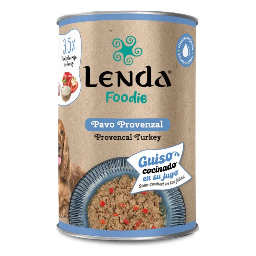 Lenda Provencal Turkey Lata para cães