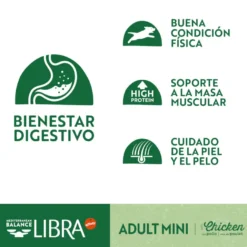 Libra Adult Mini Frango ração para cães