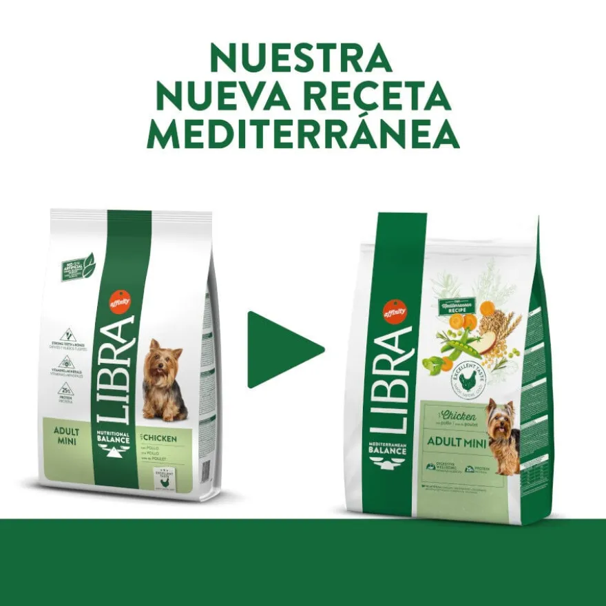 Libra Adult Mini Frango ração para cães
