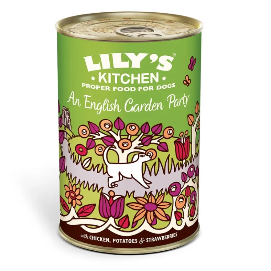 Lily's Kitchen frango e morangos lata para cães